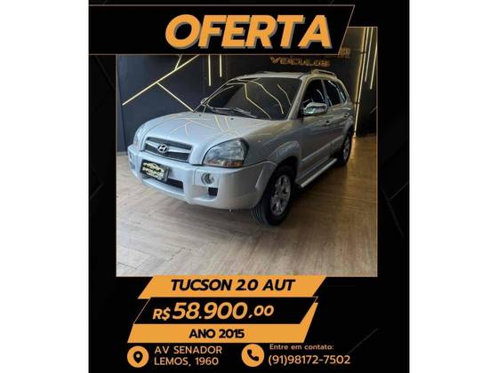 HYUNDAI TUCSON 2.0 MPFI GLS 16V 143CV 2WD FLEX 4P AUTOMÁTICO HYUNDAI TUCSON 2.0 MPFI GLS 16V 143CV 2WD FLEX 4P AUTOMÁTICO